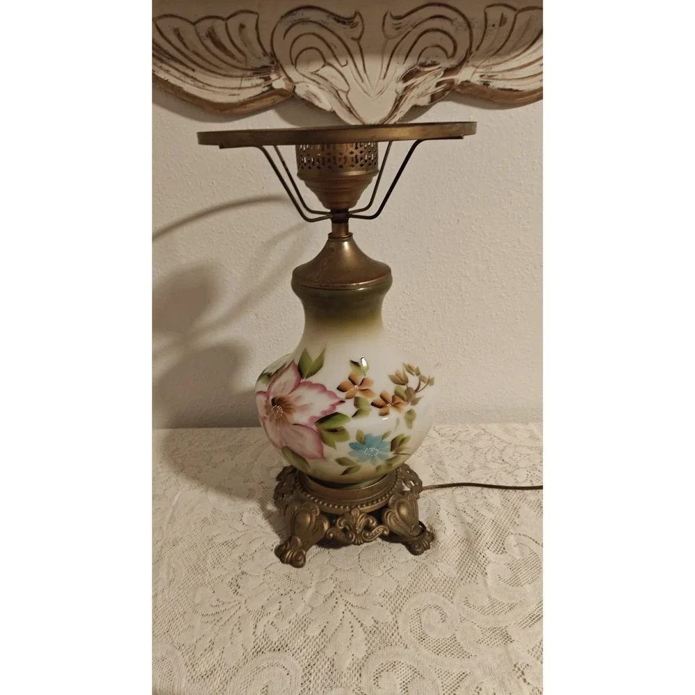 Vintage Global Industries Gone With The Wind Lamp 1967